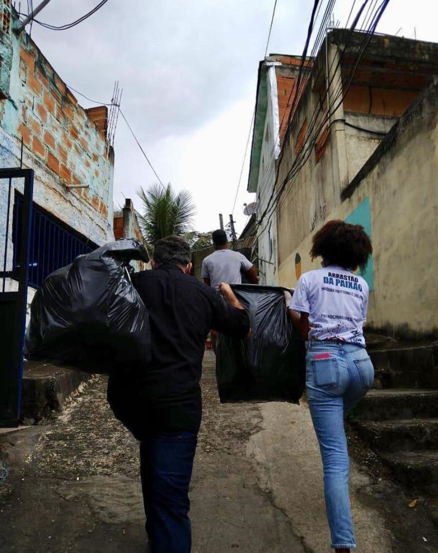 Cristo Redentor entrega mais de 200 toneladas de alimentos e materiais de proteção