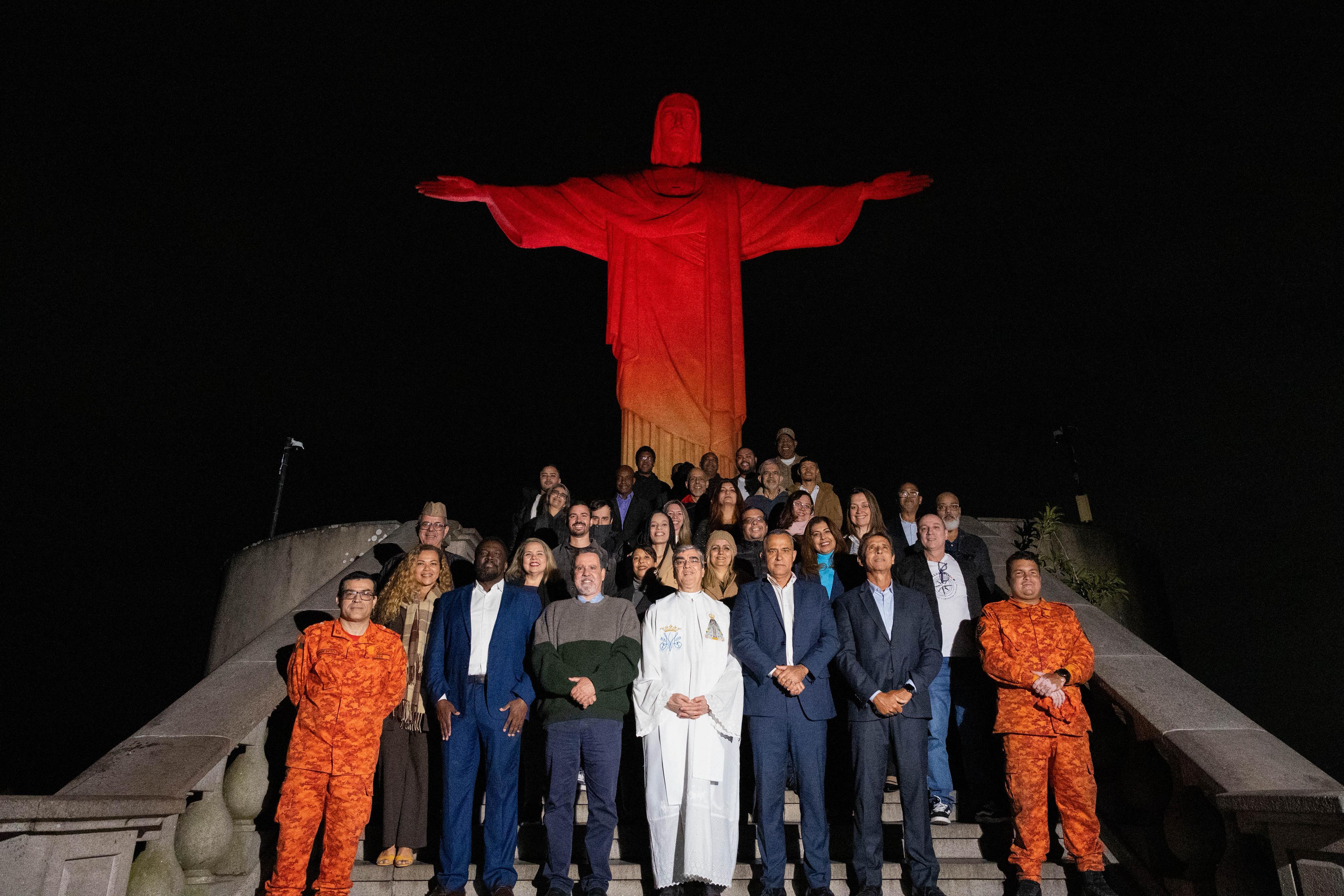 Disque Denúncia do Rio de Janeiro celebra 30 anos de existência em cerimônia no Santuário Cristo Redentor
