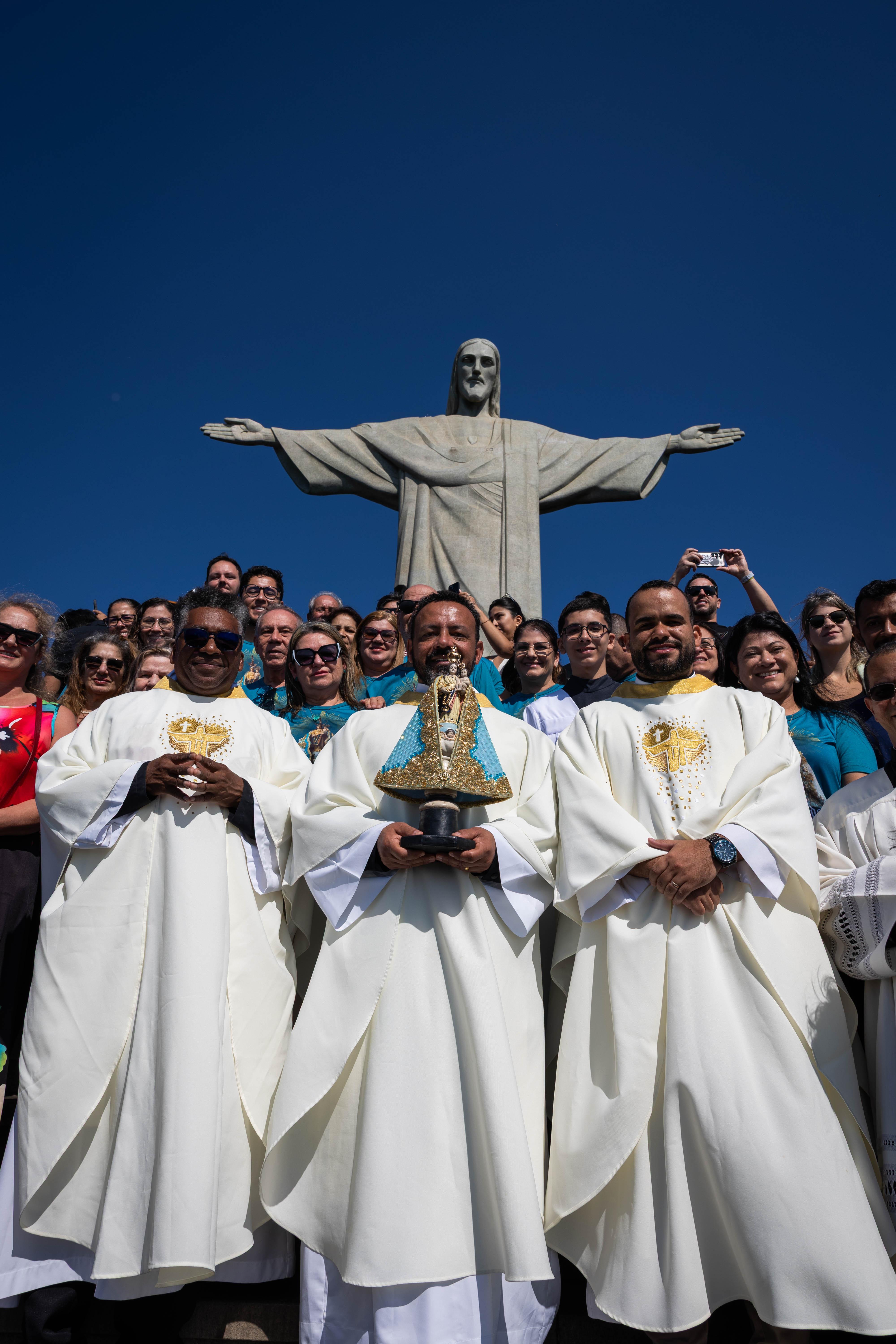 Imagem peregrina de Nossa Senhora do Rocio visita o Santuário Cristo Redentor