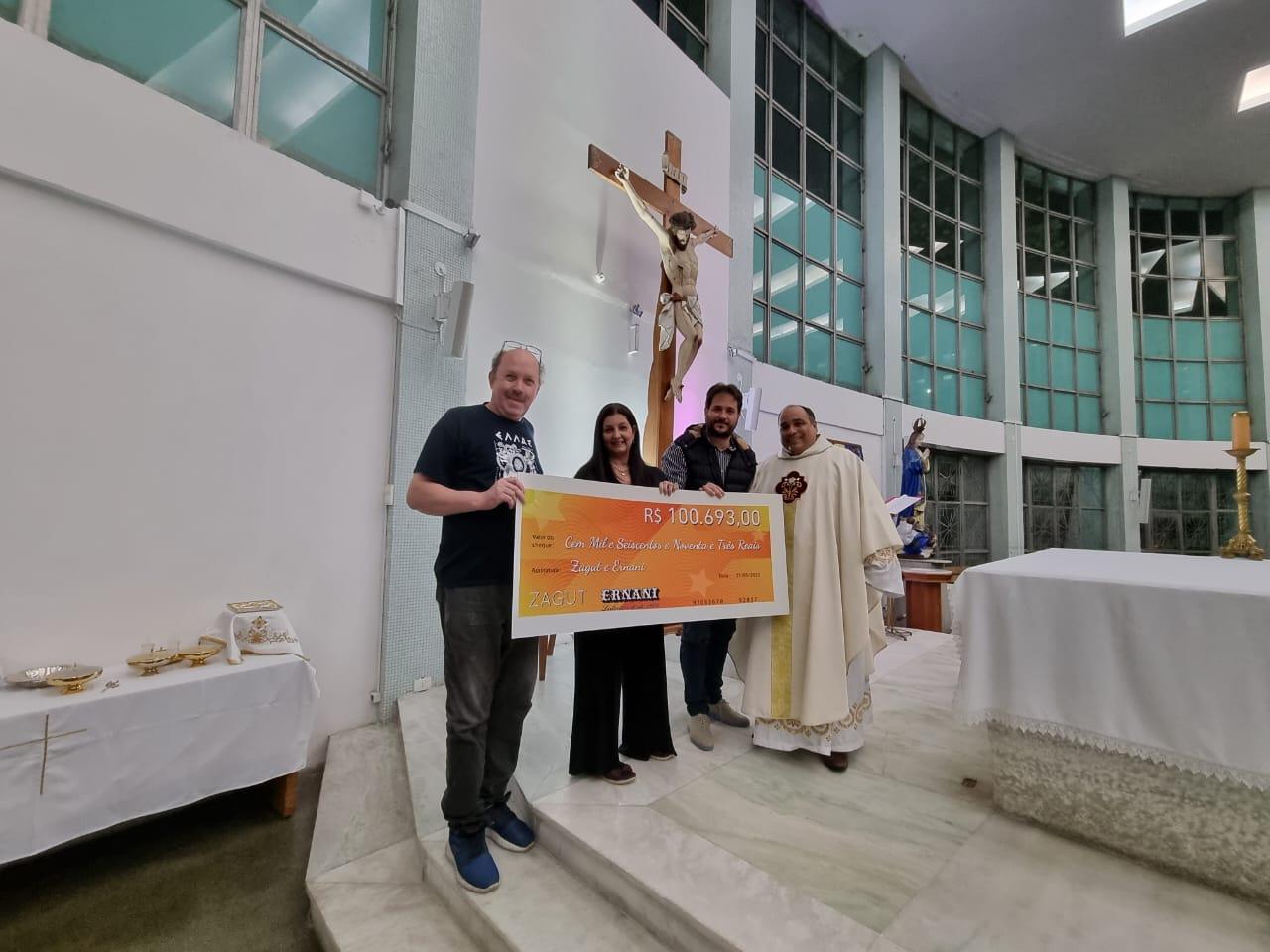 Santuário Cristo Redentor lança Cartão Solidário para famílias de Petrópolis