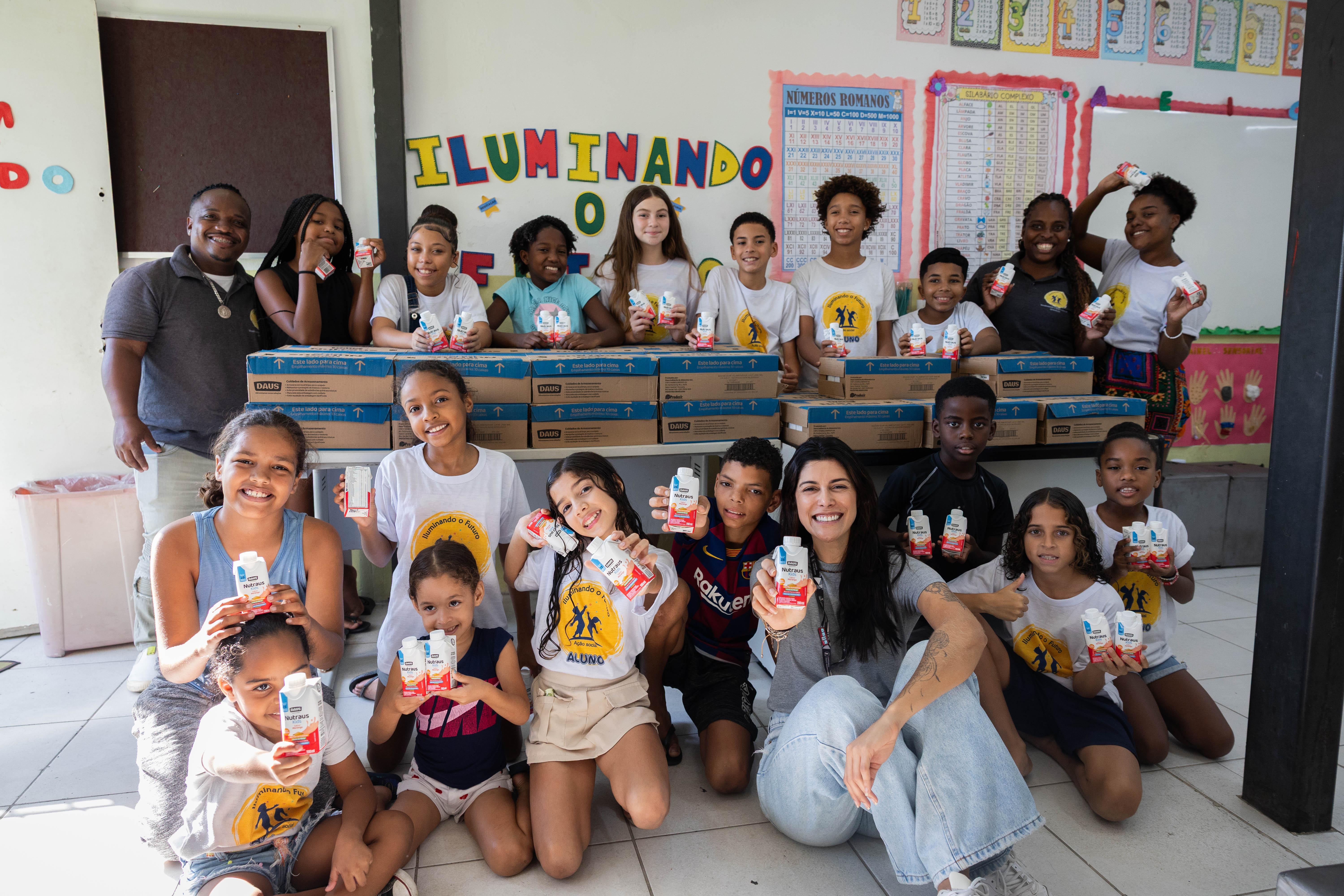 Cristo Sustentável entrega suplemento nutricional infantil a sete instituições