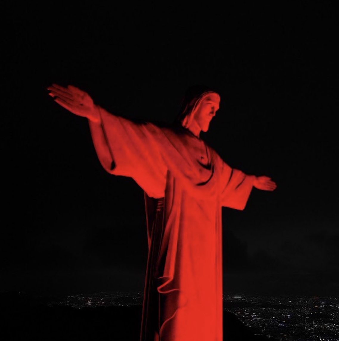 cristo vermelho