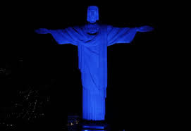 cristo azul