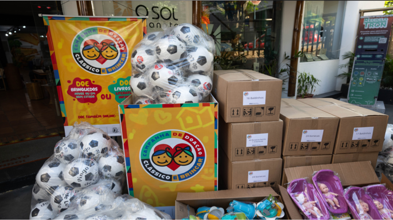 Doações Campanha Clássico é Brincar 2025